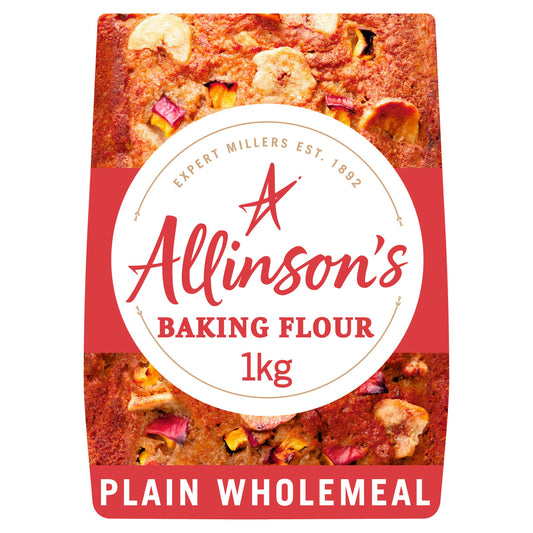 Allinson Wholemeal Plain Flour 1kg flour Sainsburys   