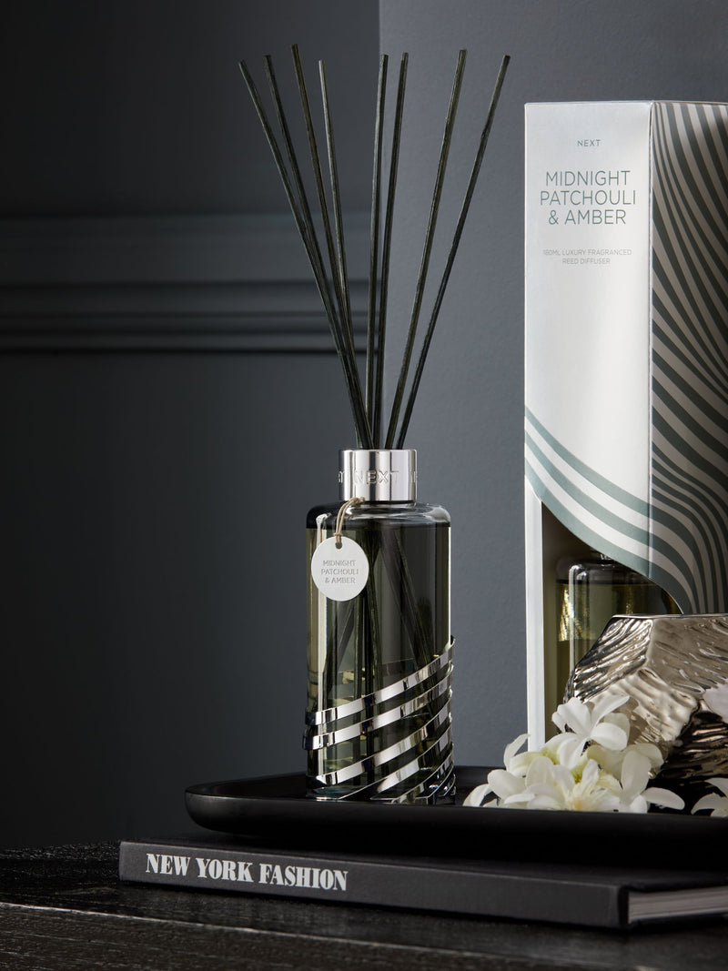 Astrid Silver Midnight Patchouli & Amber Reed Diffuser 50ml