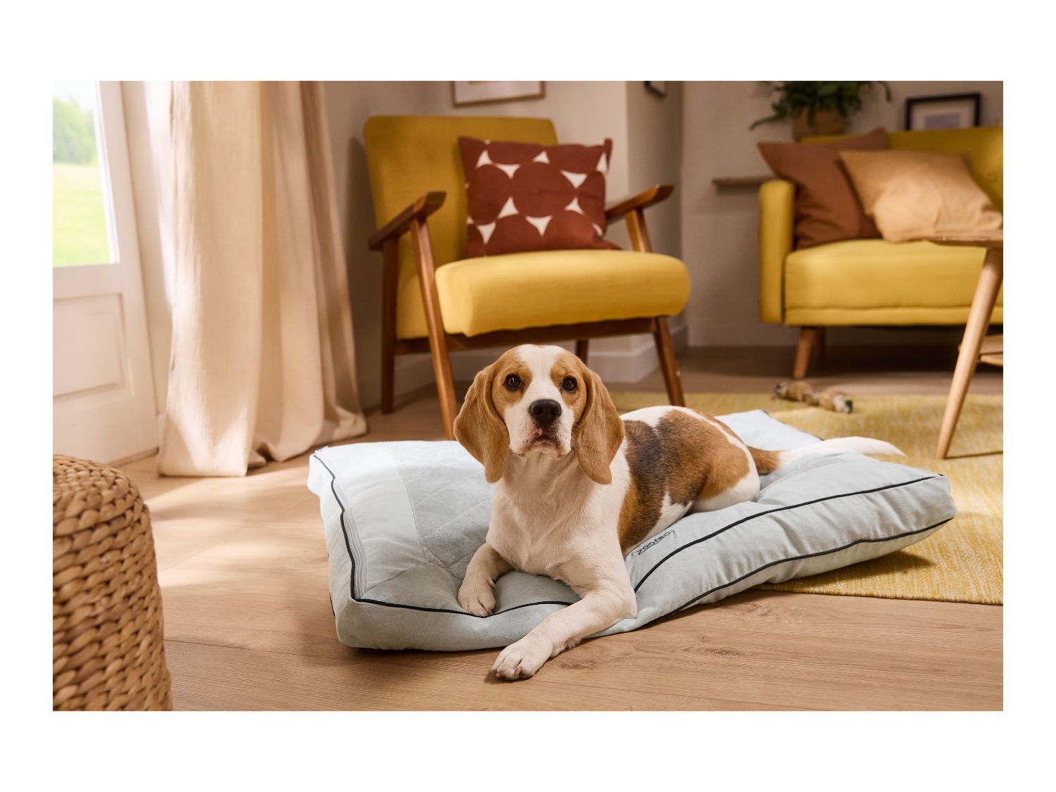 Self cooling and warming dog bed 90x60x15cm, UK version