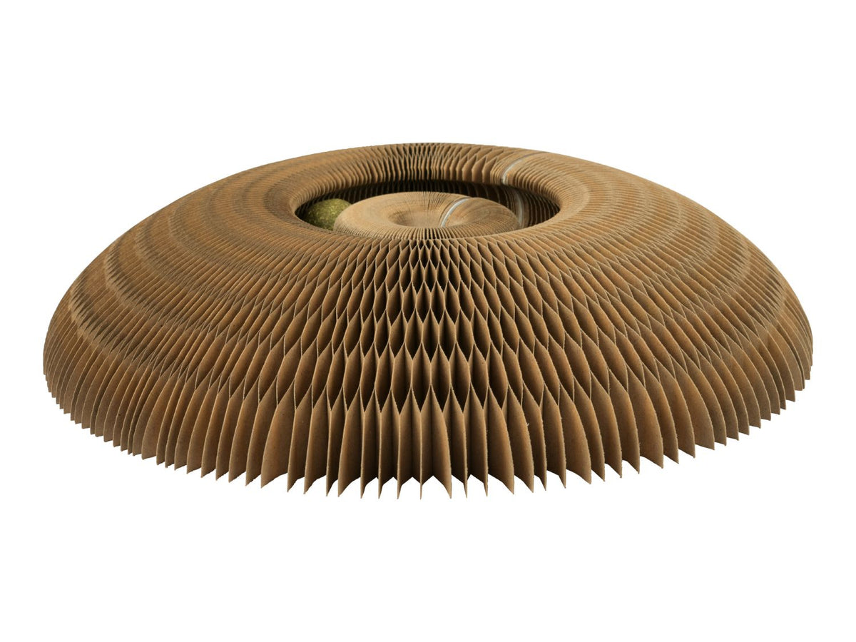3-in-1 cat scratching board fish design - British product