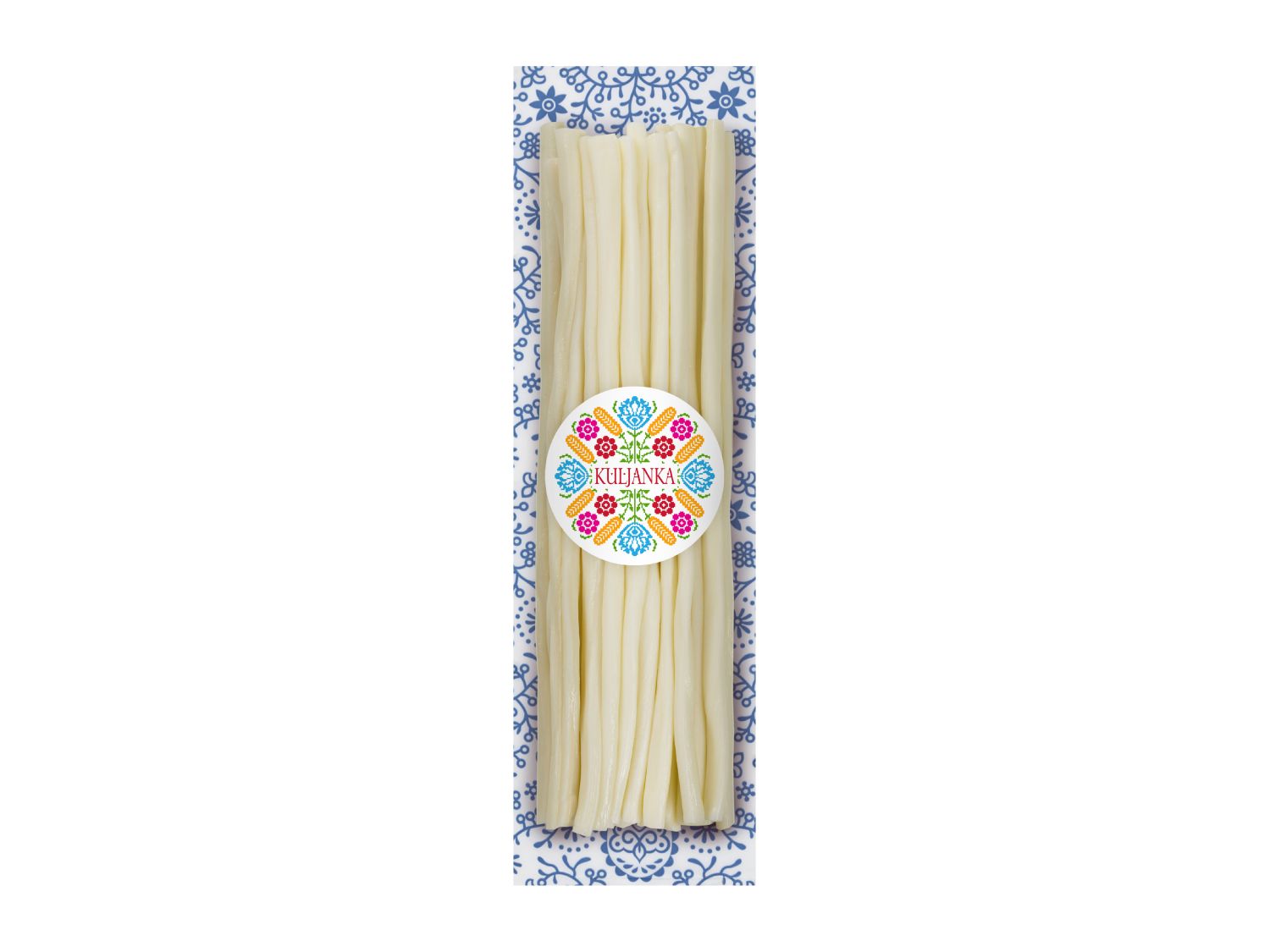 Semi-hard string cheese assorted, steamed or beechwood smoked (British brand)