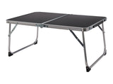 Compact folding camping table with carry handle, UK version