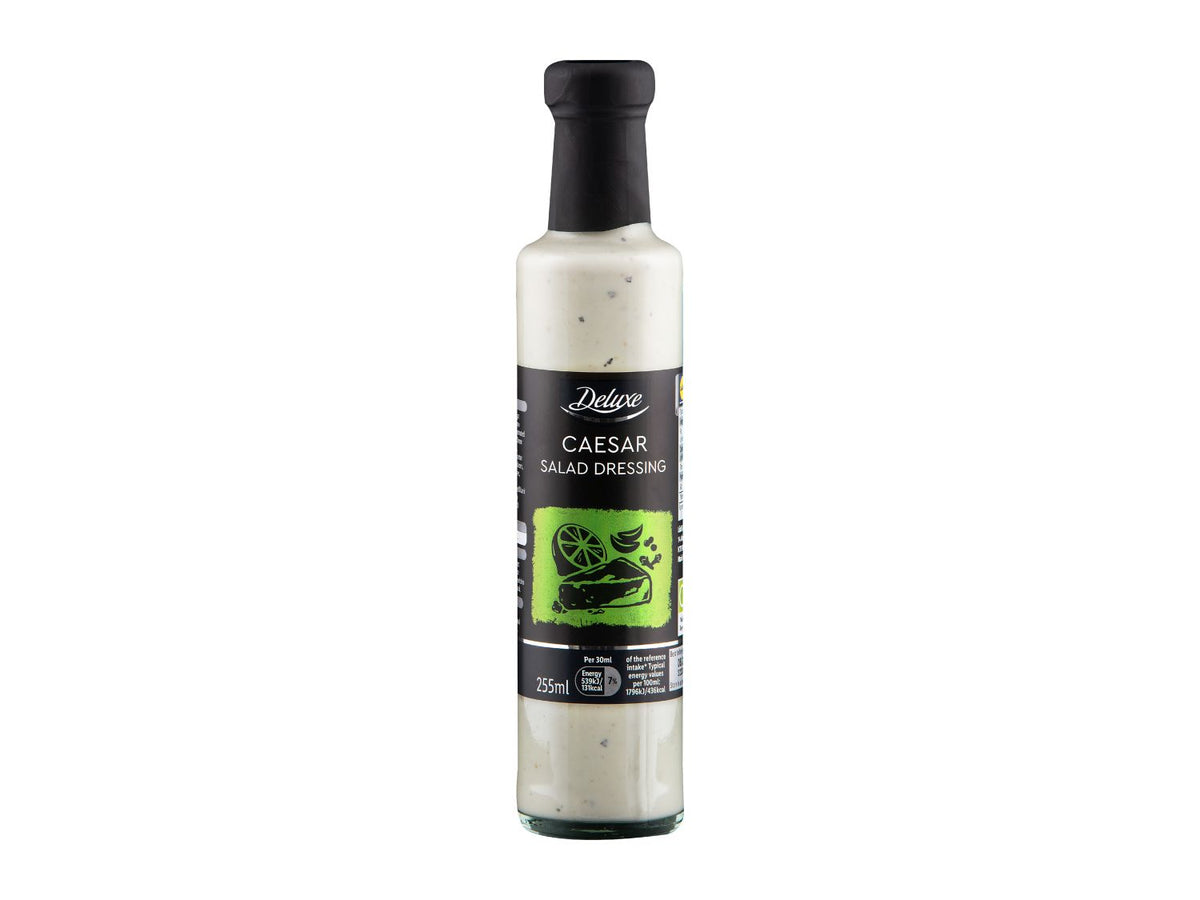 Caesar salad dressing in a 255ml bottle, UK version