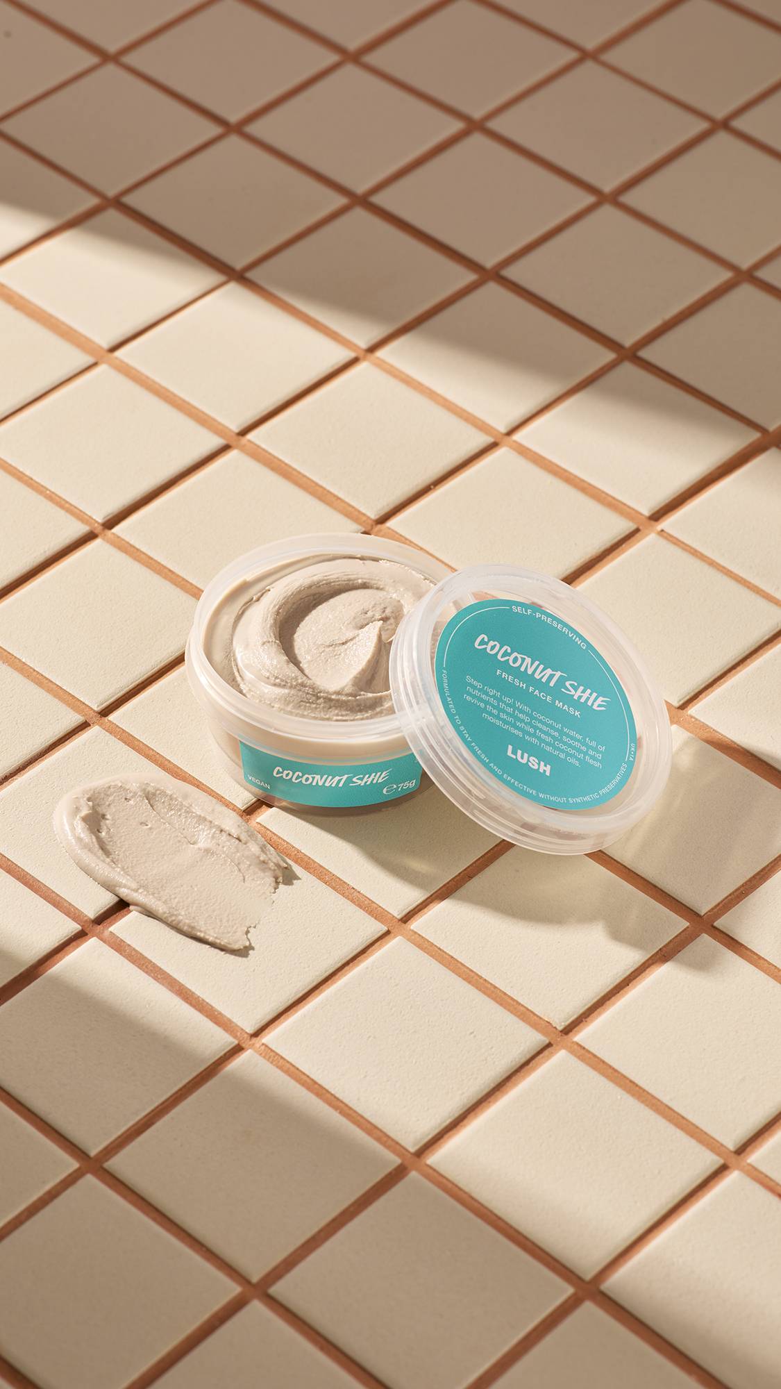 Lush Coconut Face Mask for sensitive skin, UK version
