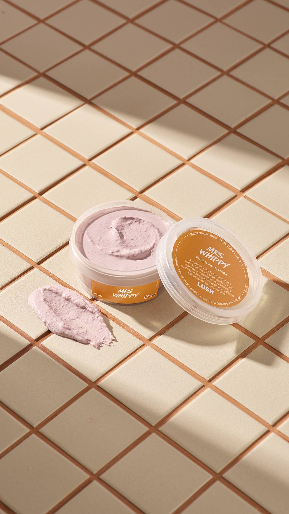 Lush Mrs Whippy fresh face mask (British brand)