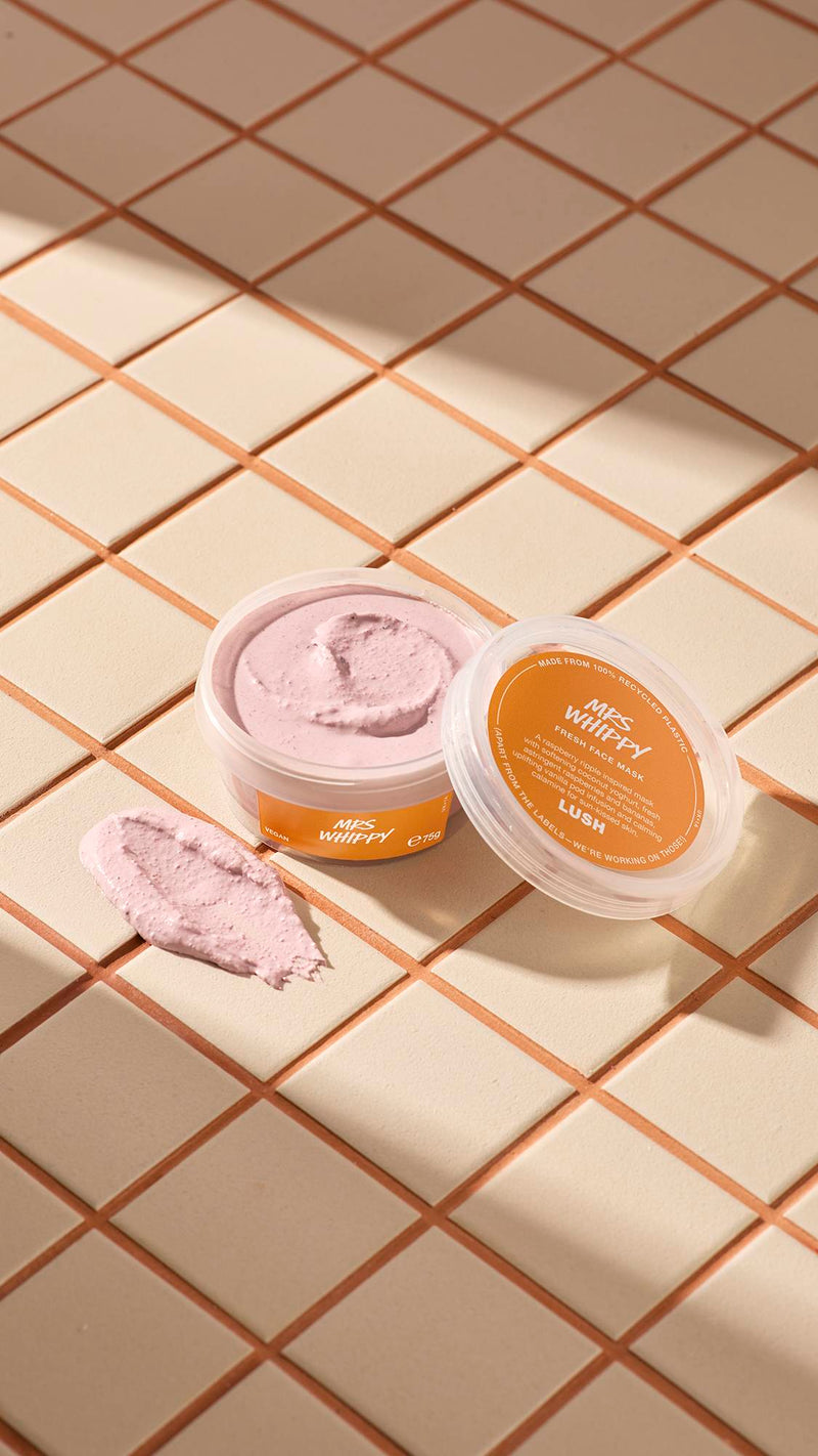 Lush Mrs Whippy fresh face mask (British brand)