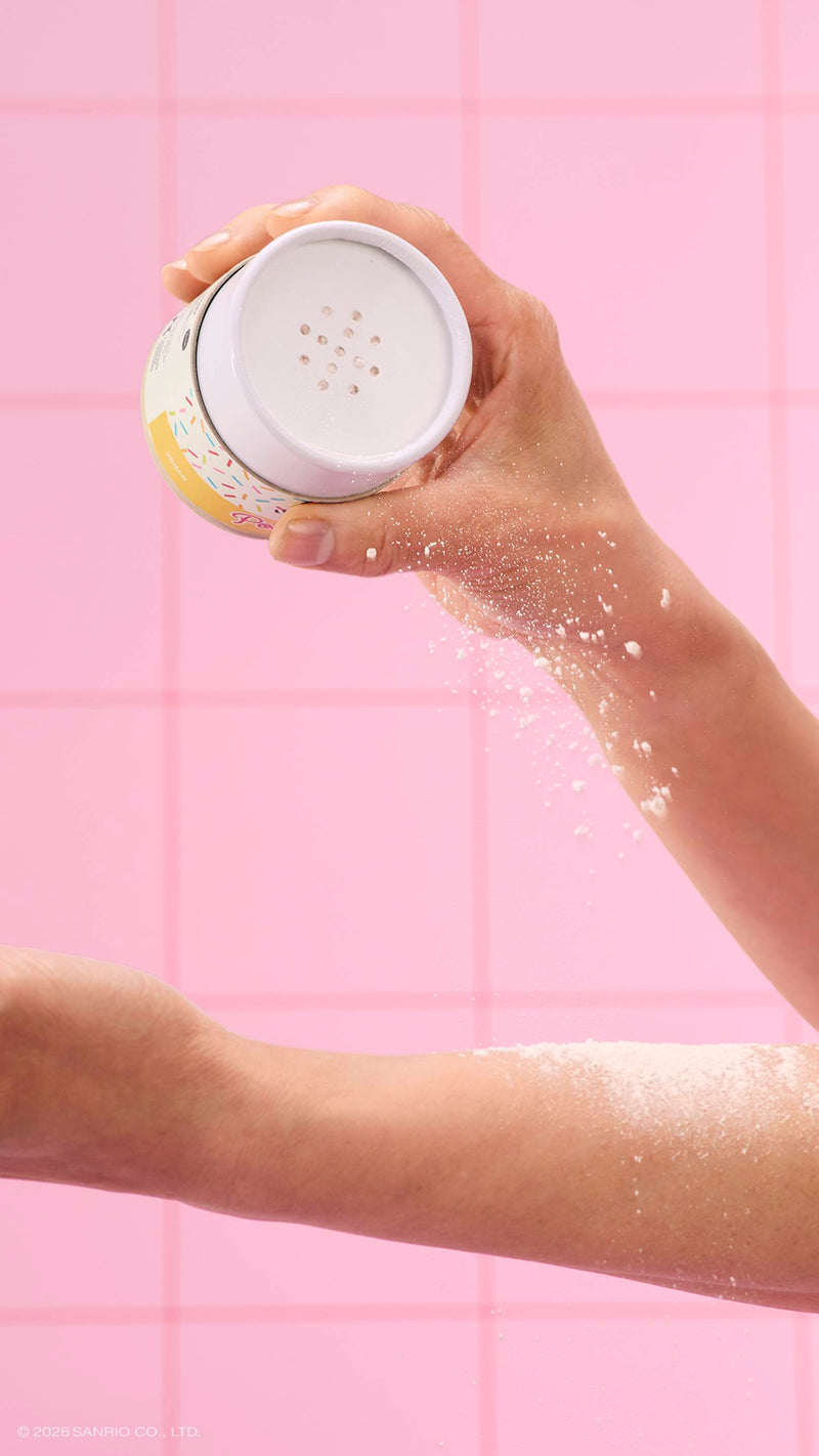 Lush Pochacco dusting powder with coconut milk - British product