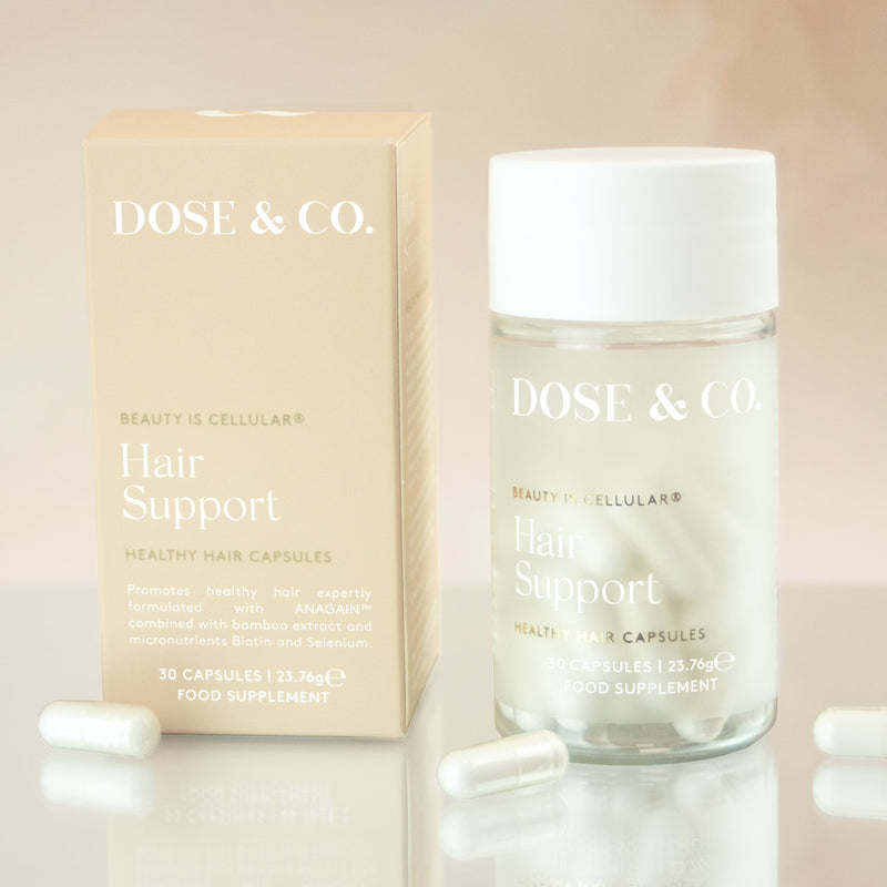 Dose & Co hair and scalp support capsules 30 pack, UK version