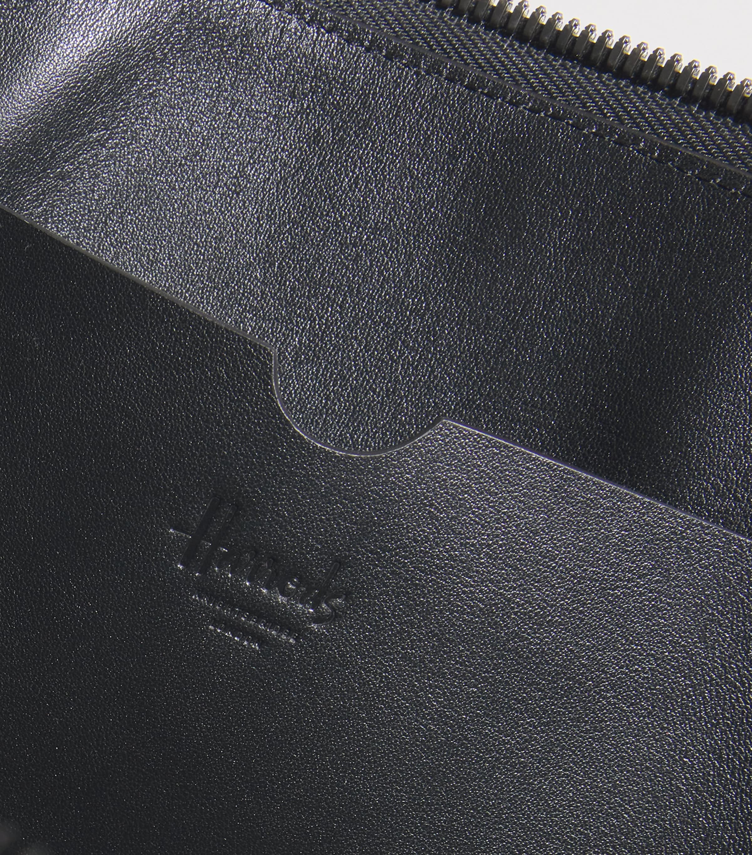 Harrods Saffiano leather laptop pouch, UK version
