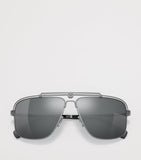 Versace metal aviator sunglasses with Medusa head, imported from the UK