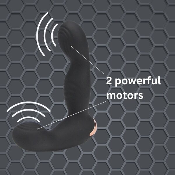 Rev-Pro prostate massager 10 functions remote controlled - British product