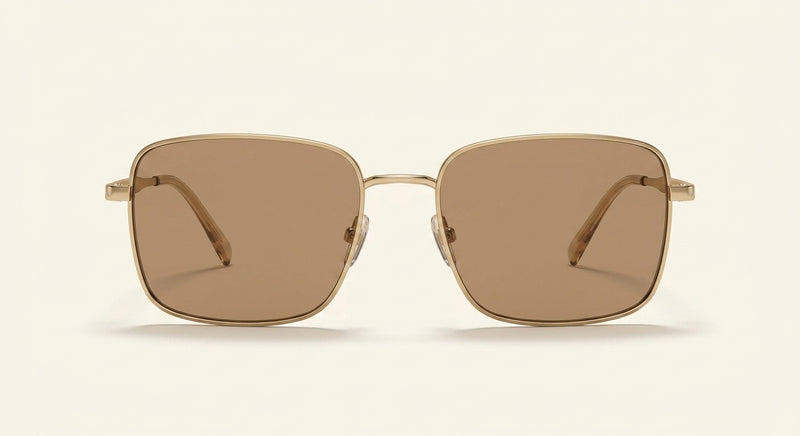 Prada square-frame metal sunglasses PR D52S (British brand)