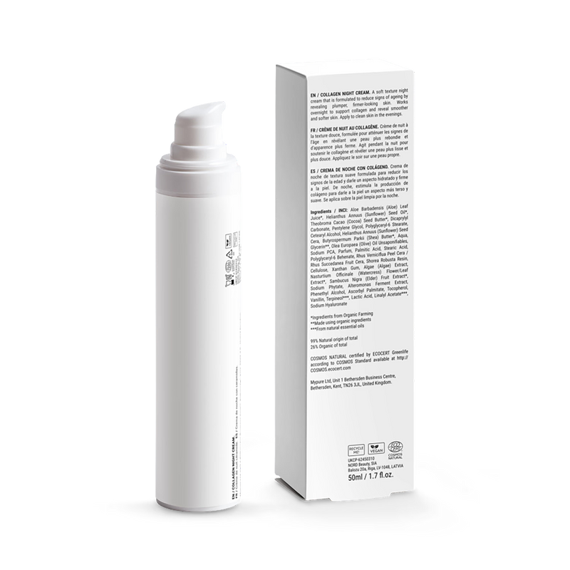 I&Co Cosmetics Midnight Miracle night cream 50ml, imported from the UK