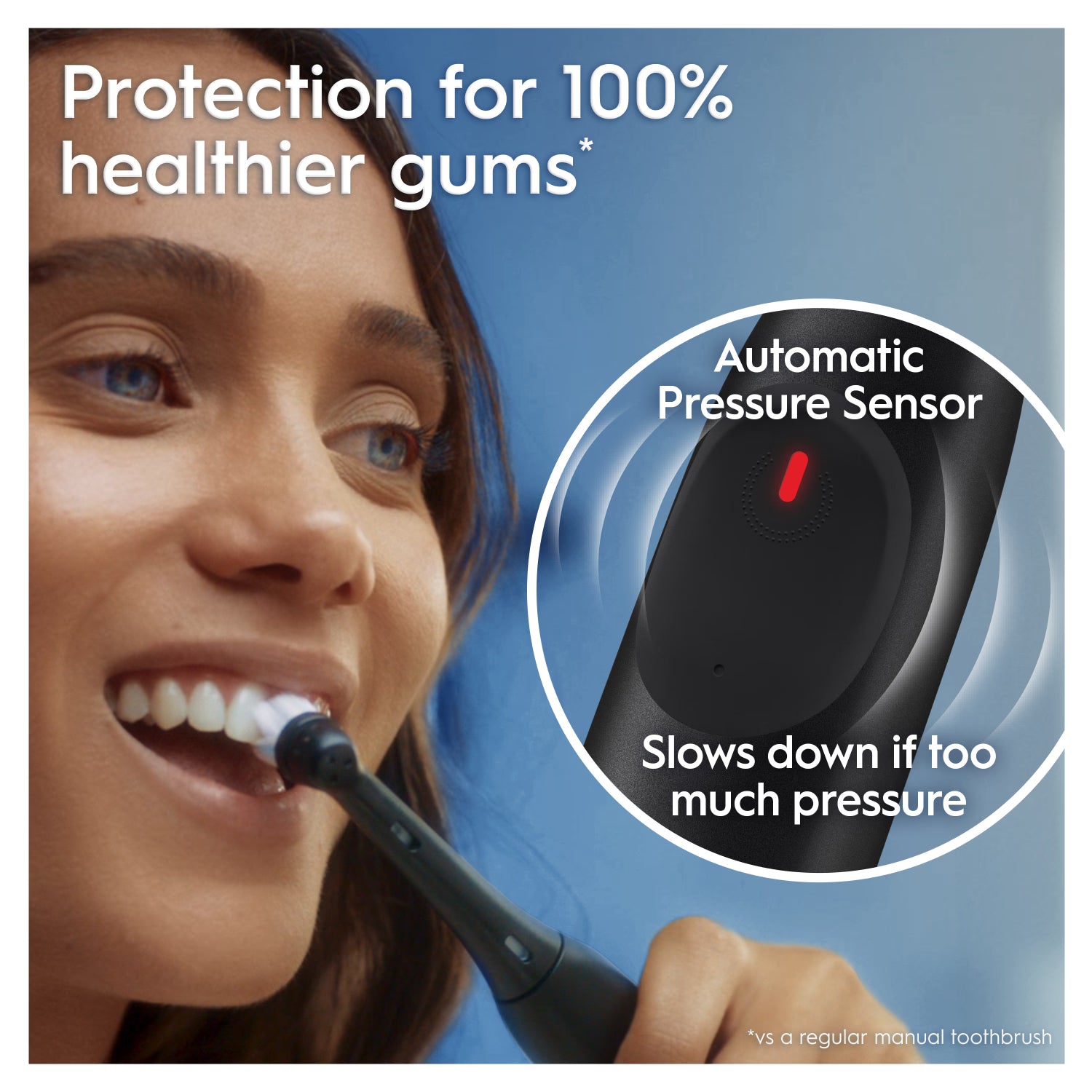 Oral-B iO2 toothbrush Night Black travel case UK version