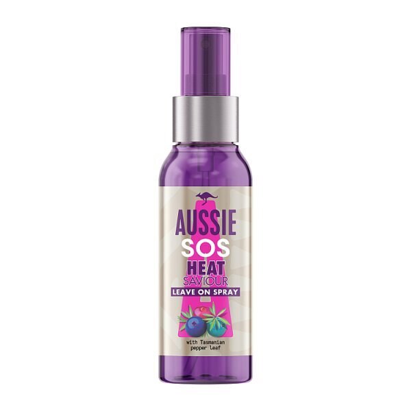 Aussie SOS Heat Protector Saviour Leave-In Hair Spray 100ml GOODS Superdrug   