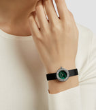 Graff white gold spiral watch 23mm malachite dial - British product