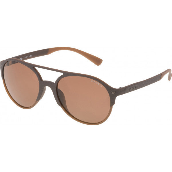 Police sunglasses brown SPL1635594CP 55, UK version