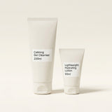 No7 Derm Solutions gel cleanser and hydrating lotion, imported from the UK
