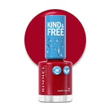 Rimmel London Kind and Free Nail Polish Poppy Pop Red GOODS Boots   