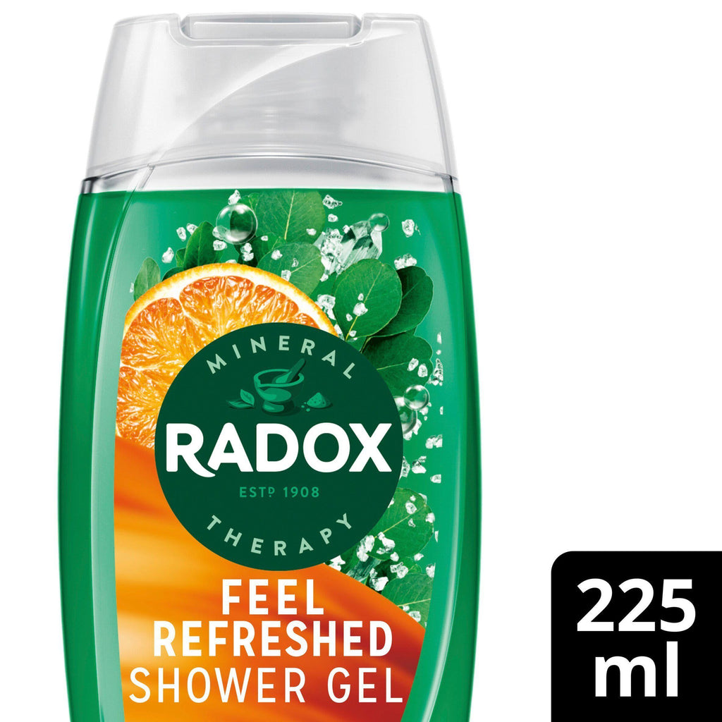 Radox Feel Refreshed Shower Gel Eucalyptus & Citrus Oil Body Wash 225ml