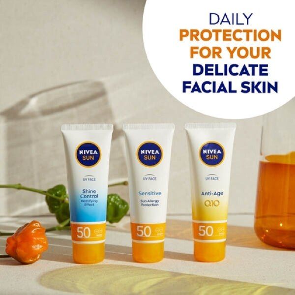 NIVEA SUN UV Face Suncream Shine Control SPF50 50ml