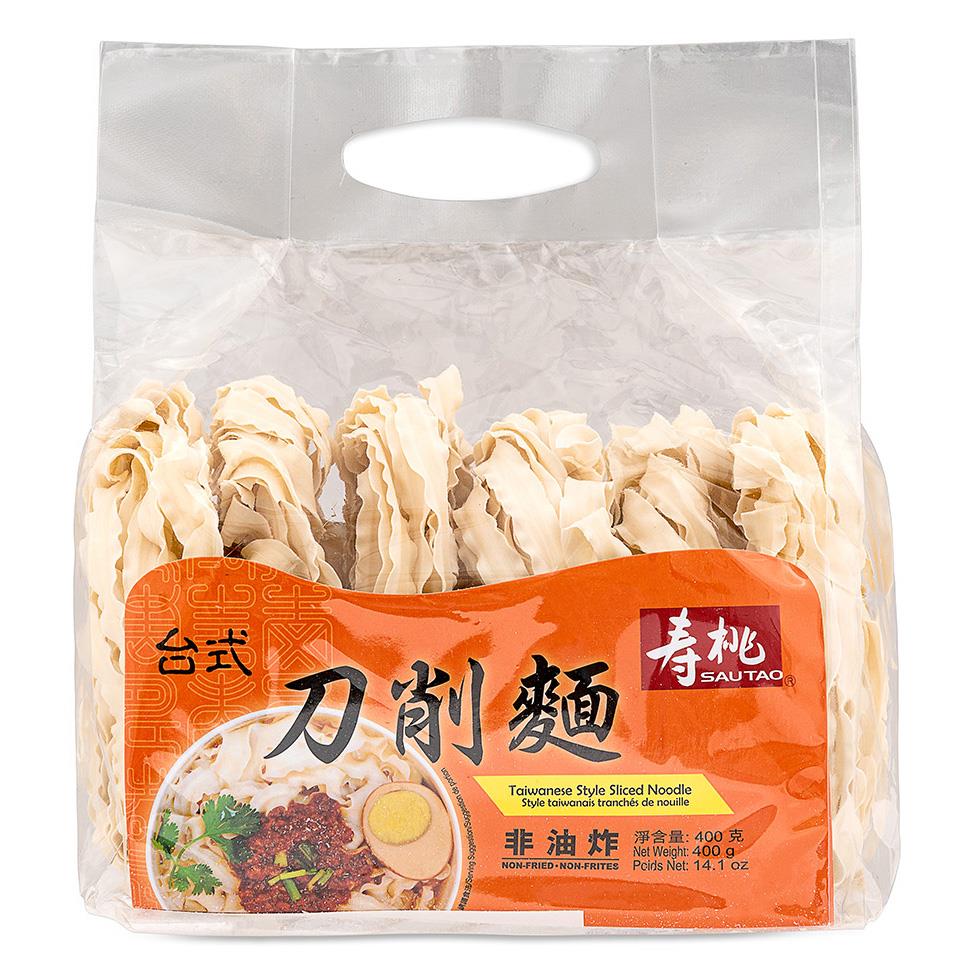 Sau Tao Taiwanese style sliced noodles, imported from the UK