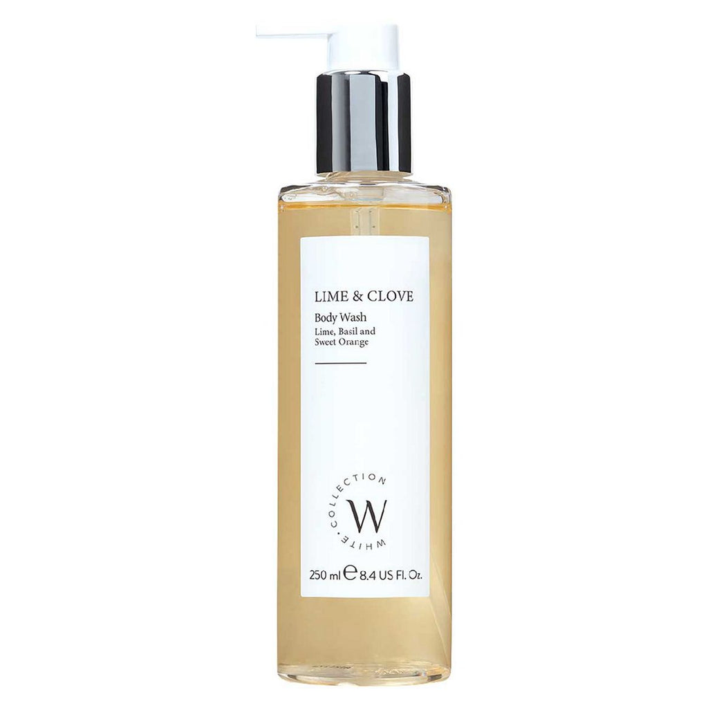 The White Collection Lime & Clove Body Wash 250ml