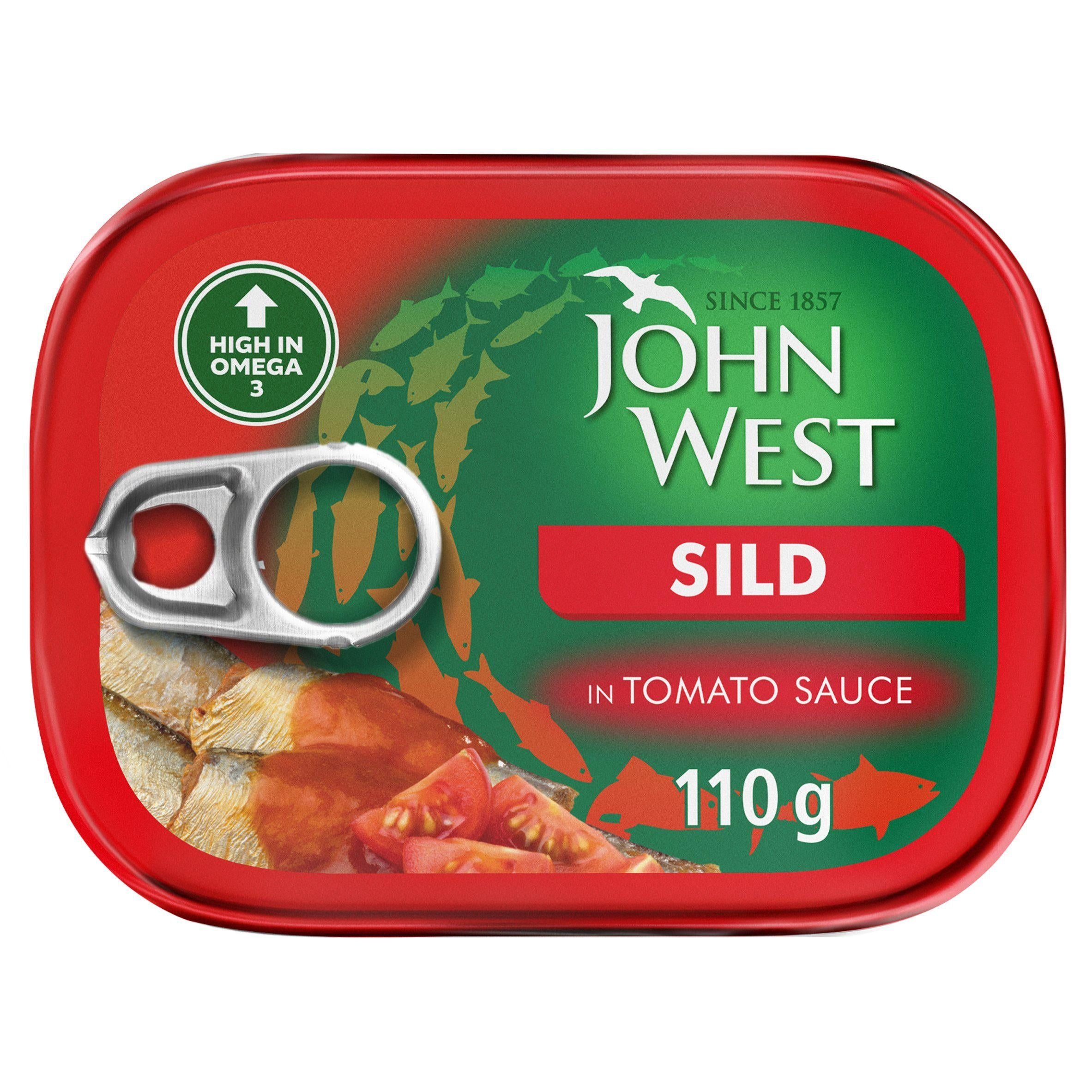 John West Sild in Tomato Sauce 110g GOODS Sainsburys   