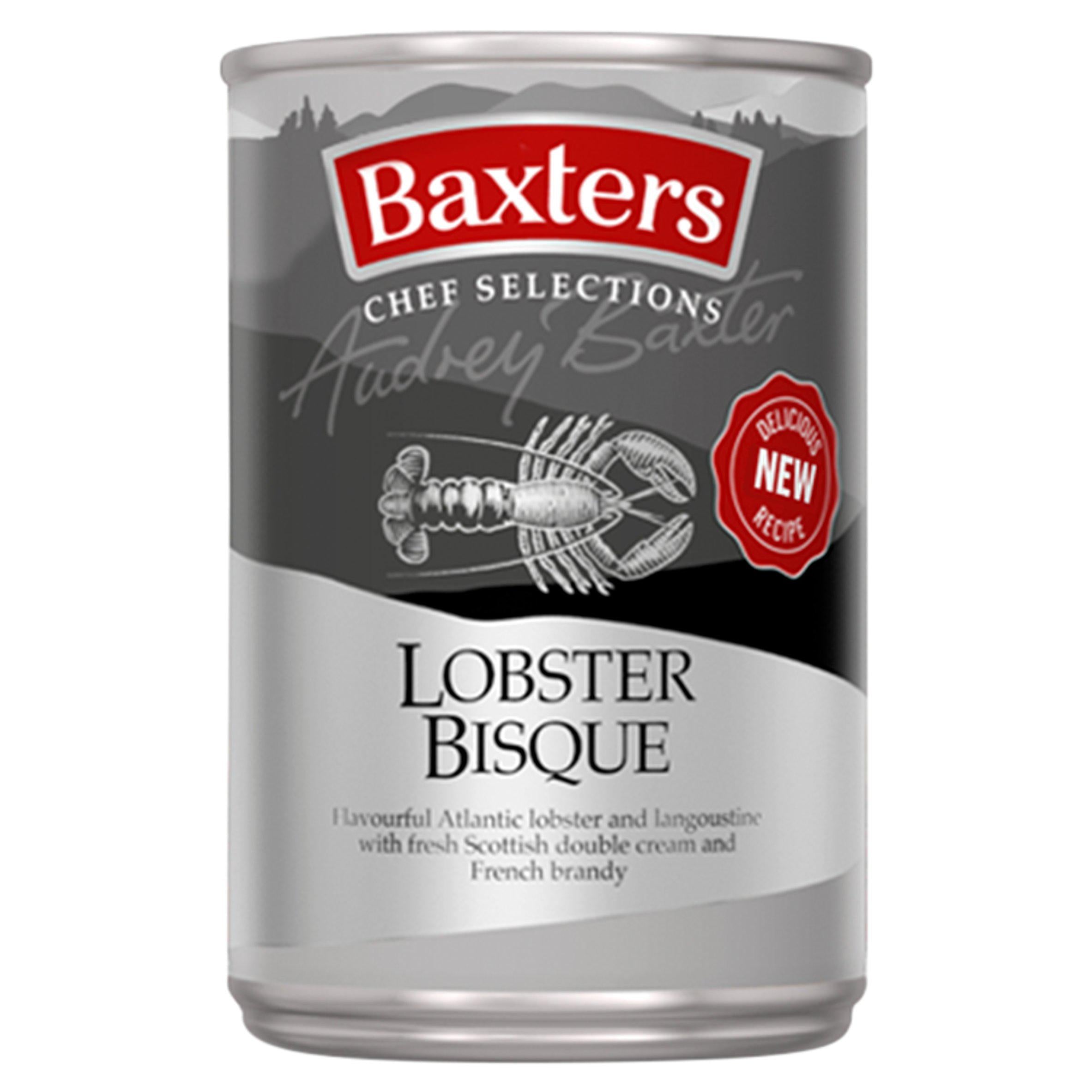 Baxters Chef Selections, Lobster Bisque Soup 400g Soups Sainsburys   