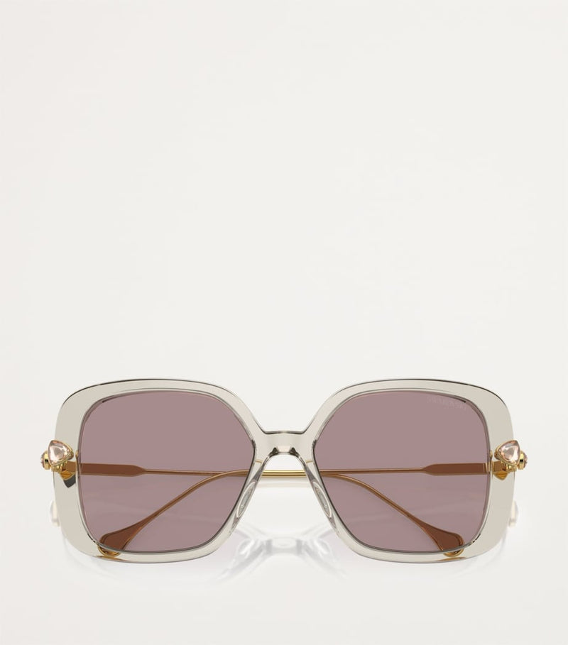 Swarovski oversized sunglasses (British brand)