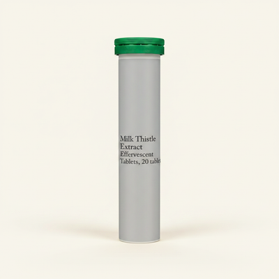 Extrait de chardon-marie effervescent Holland & Barrett, saveur tropicale, 20 comprimés