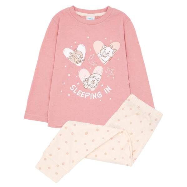 Disney Girls Sleeping In Long Pyjama Set (3-4 Years) GOODS Superdrug   