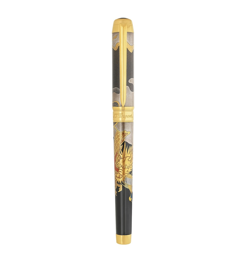 S.T. Dupont Maki-e dragon fountain pen XL (British brand)