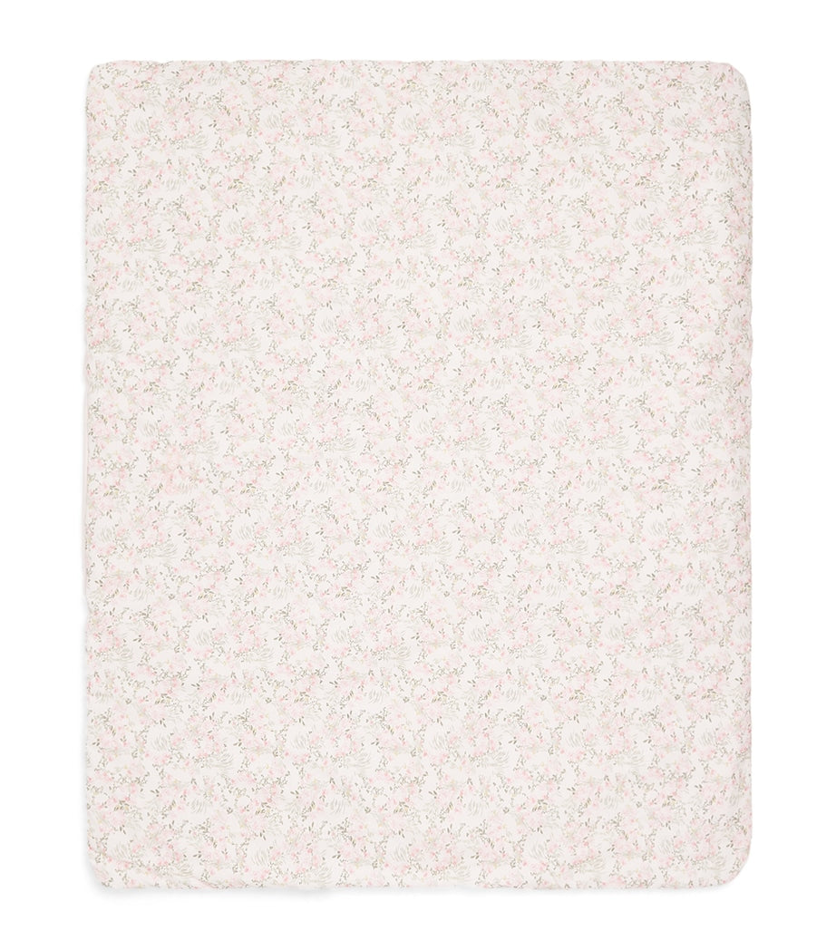 Tartine et Chocolat cotton floral print baby blanket (British brand)