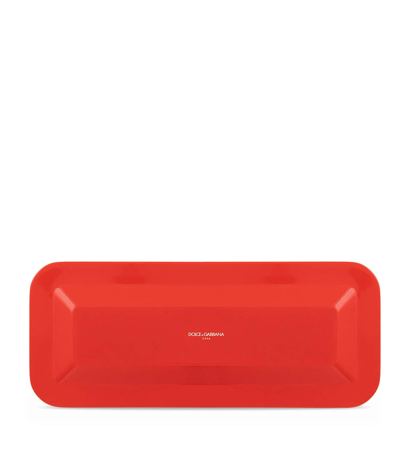 Dolce&Gabbana Carreto Print Tray 25cm x 60cm - British product