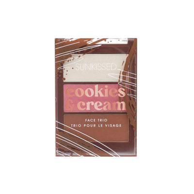 Superdrug Sunkissed Cookies & Cream Face Trio Palette- Buy online at McGrocer