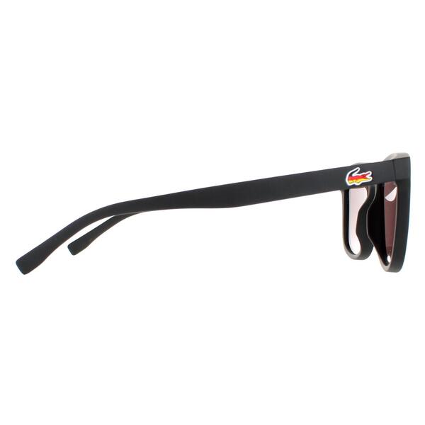 Lacoste L929SEOG black unisex sunglasses (British brand)