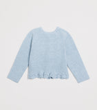Tartine et Chocolat Cotton Frill-Detail cardigan 1-24 months (British brand)