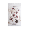 Smug Toadstool padded satin sleep mask - British product
