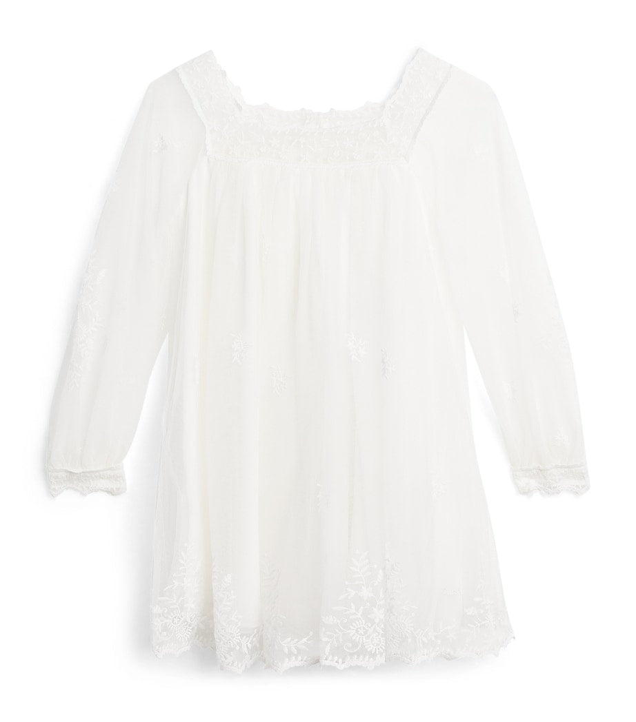 Chloé kids embroidered ceremony dress 4-14 years - British product