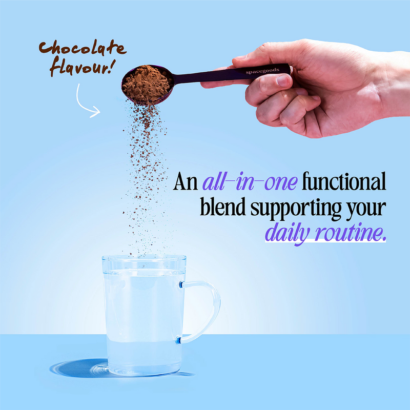 Spacegoods Astro Dust chocolate superfood powder 240g - British product