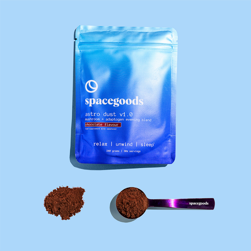 Spacegoods Astro Dust chocolate superfood powder 240g - British product