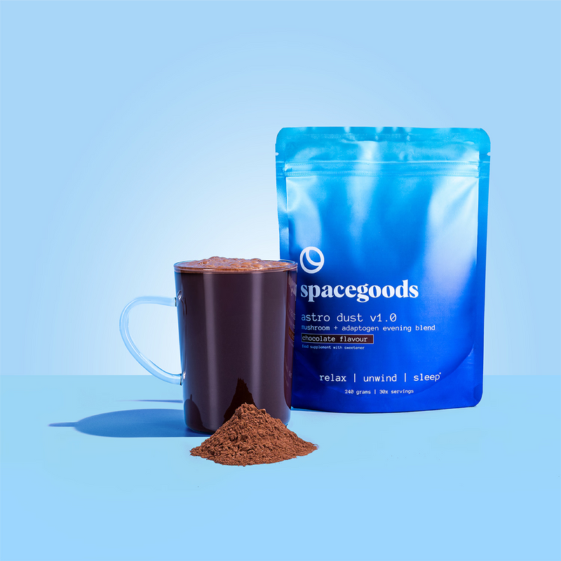 Spacegoods Astro Dust chocolate superfood powder 240g - British product