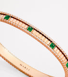 MARLI New York rose gold diamond agate bangle - British product