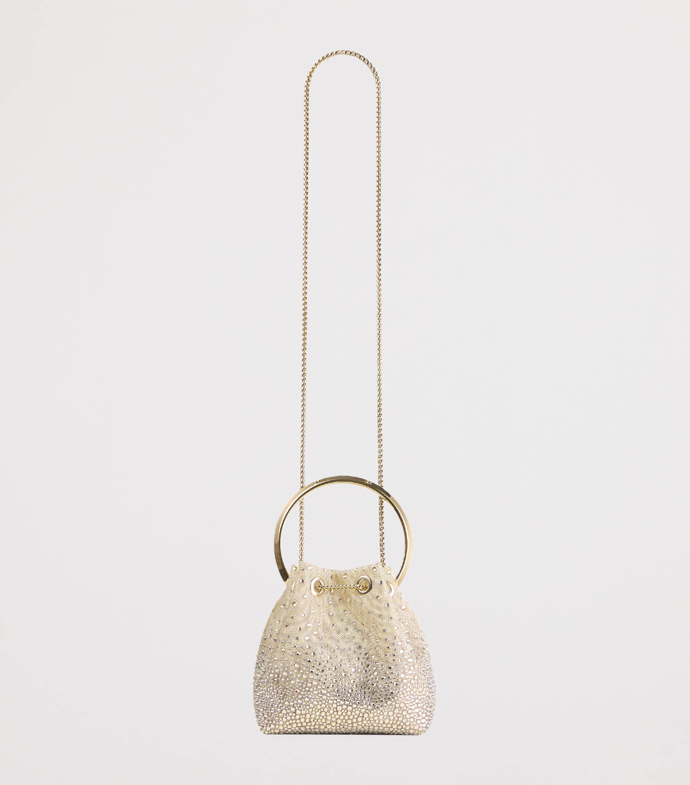 Jimmy Choo metallic mesh Bon Bon handbag, imported from the UK