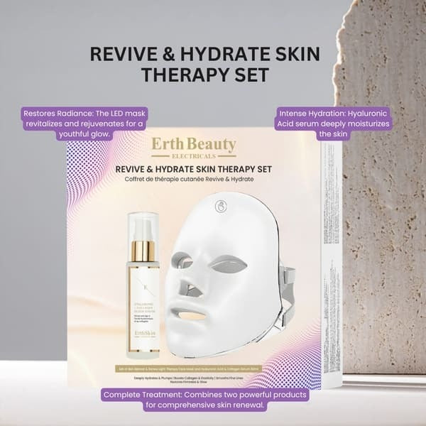 Erth Beauty skin kit with micro-vibration device - British product