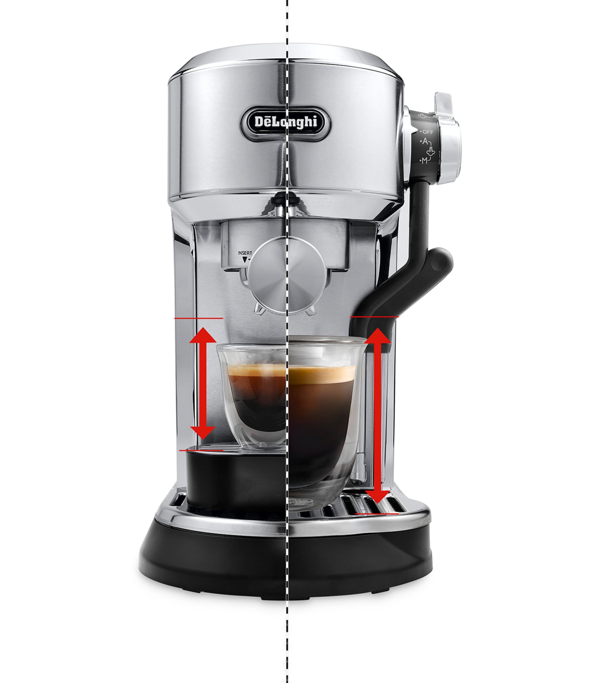 De'Longhi Dedica Maestro espresso coffee machine - British product