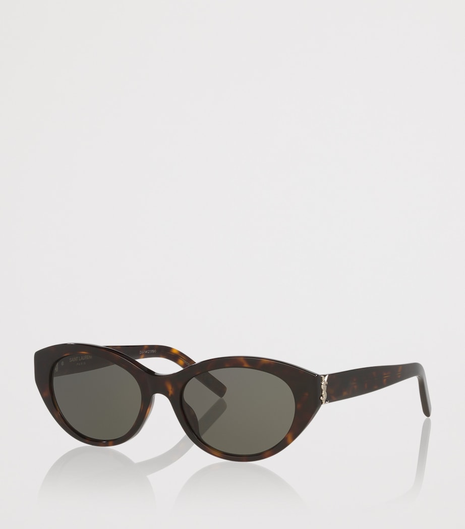 Saint Laurent round acetate sunglasses, imported from the UK
