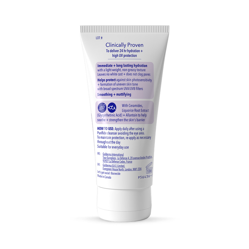 Acnecide moisturiser SPF30 50ml (British brand)