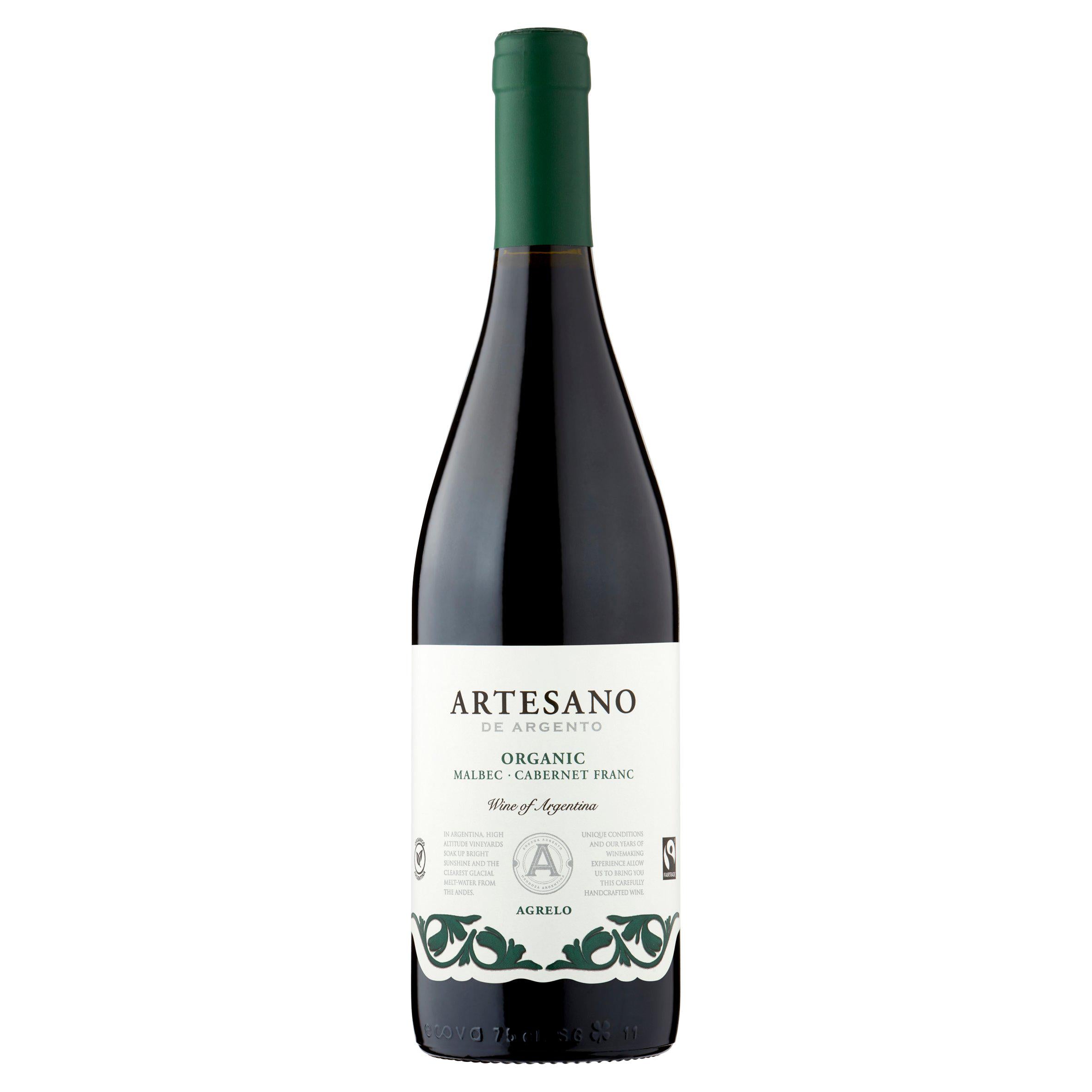 Artesano de Argento Fairtrade Organic Malbec Cabernet Franc 75cl GOODS Sainsburys   